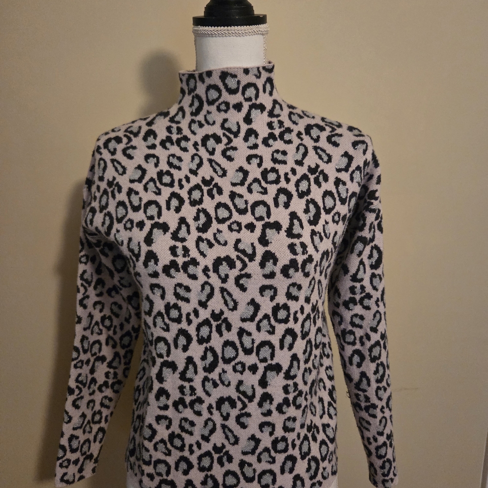 Leopard Print Women's Sweater